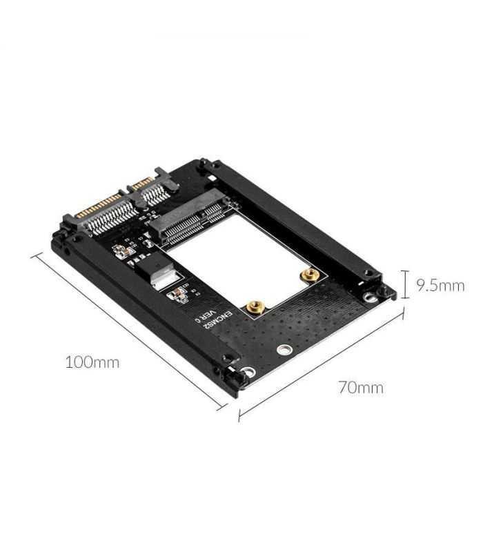 Adaptor Msata Sata Negru Orico S22tms Bk