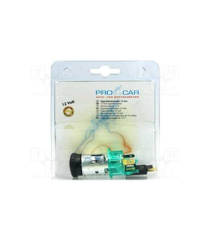 adaptor mufa mama bricheta auto x1 10a 1224vdc verde pro car 68131100 1