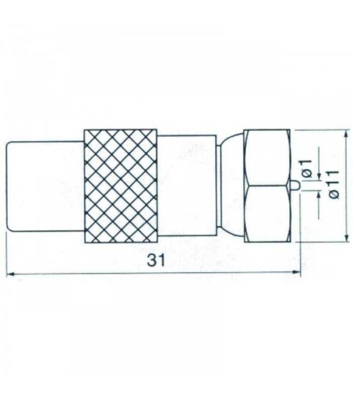 adaptor mufa tv tata la f tata cupru cabletech 1