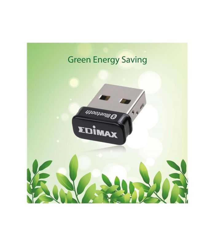 Adaptor Nano Bluetooth 50 Usb Bt 8500 Edimax Bqb Certified Reliability