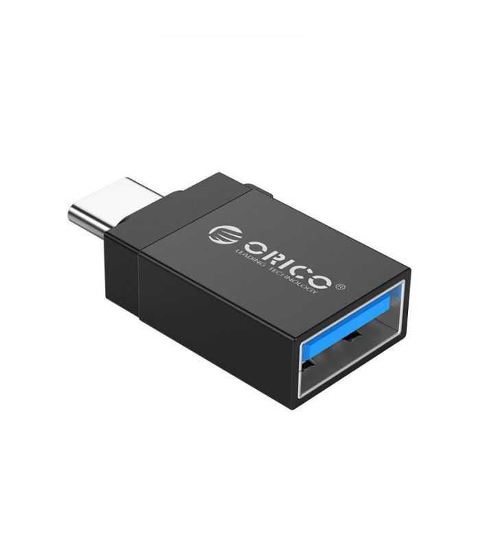Adaptor Otg Usb 30 Type C Tata Usb A Mama Negru Orico Cbt Ut01 Bk