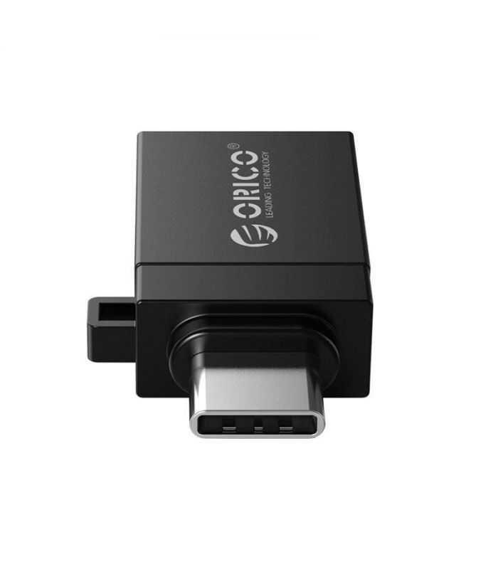 Adaptor Otg Usb 30 Type C Tata Usb A Mama Negru Orico Cbt Ut01 Bk