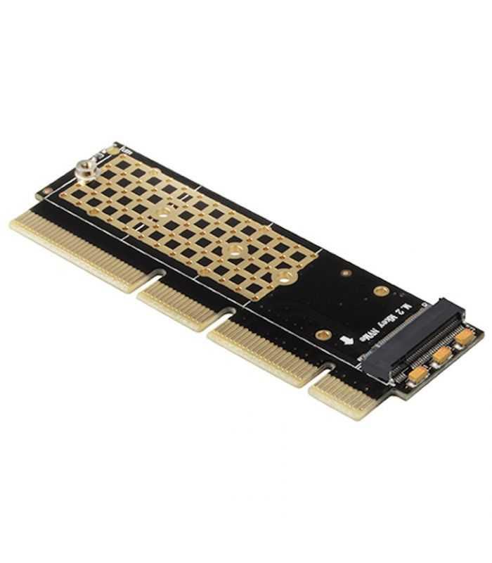 Adaptor Pci E 30 16x M2 Ssd Nvme Ssd Pana La 80mm Low Profile Axagon Nvme Pcem2 1u