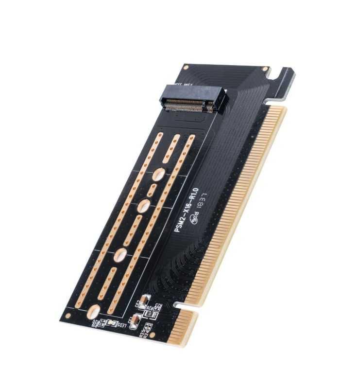 Adaptor PCI-Express - 1x M.2 NVME Orico PSM2-X16 SSD-uri compatibile 2230/2242/2260/2280 PCI-E Channel NVME Protocol M.2