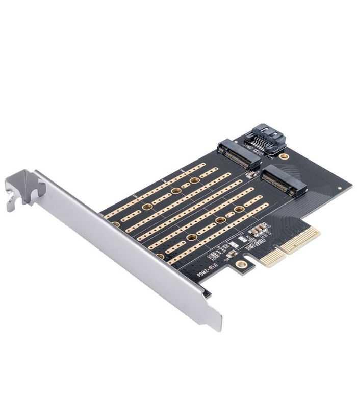 Adaptor Pci Express 2x M2 Nvme Orico Pdm2 Ssd Uri Compatibile 2230 2242 2260 2280 Pci E Channel Nvme Protocol M2 Sata M2
