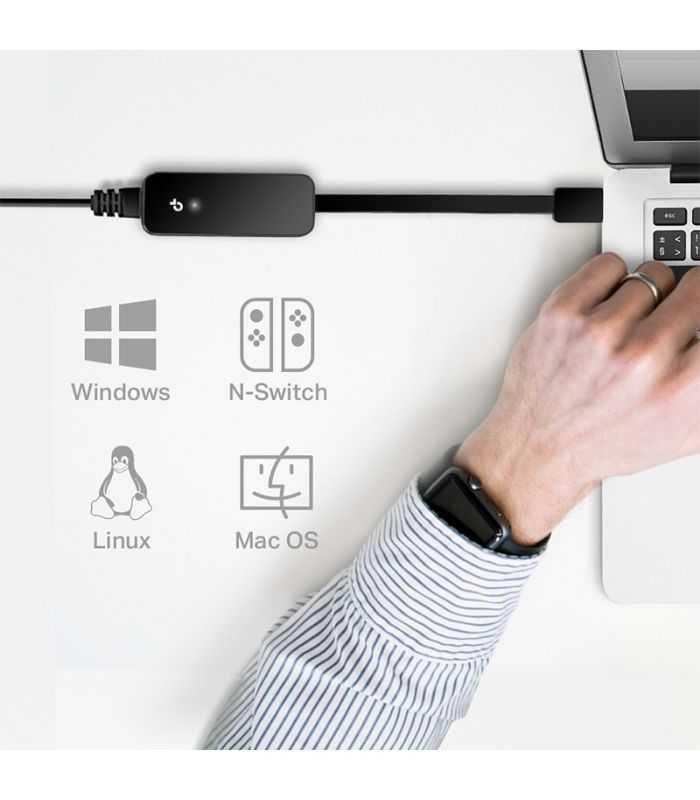 Adaptor Placa De Retea Usb 30 Rj45 10 100 Gigabit Tp Link Ue306