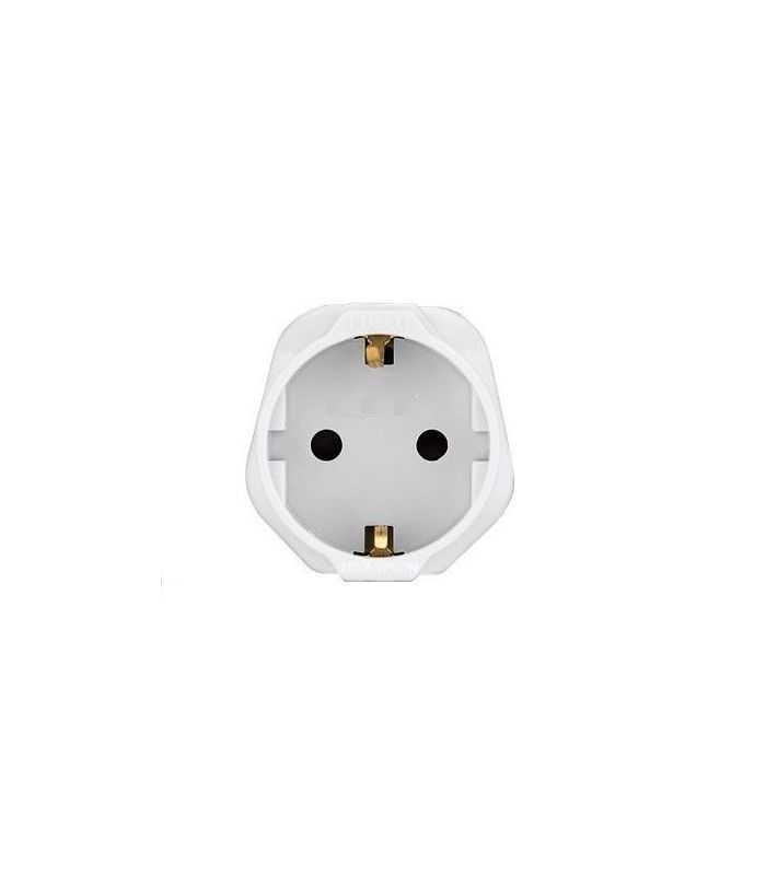 Adaptor Priza Eu Schuko Priza Uk 13a Cu Pamantare Pentru Calatorii