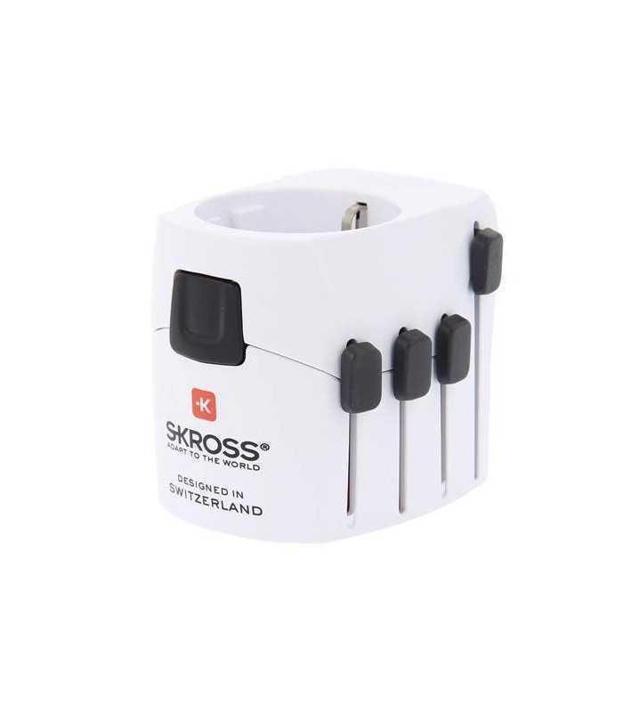 Adaptor priza universal 3 P tata - Schuko mama Skross