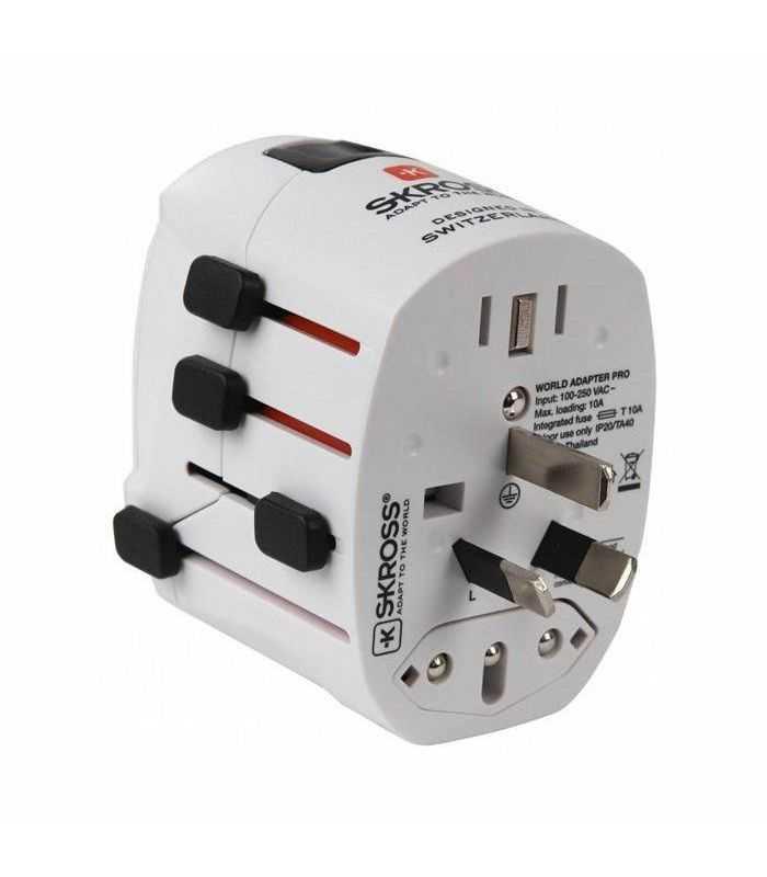 Adaptor Priza Universal 3 Pini Tata Schuko Mama Skross 1103145