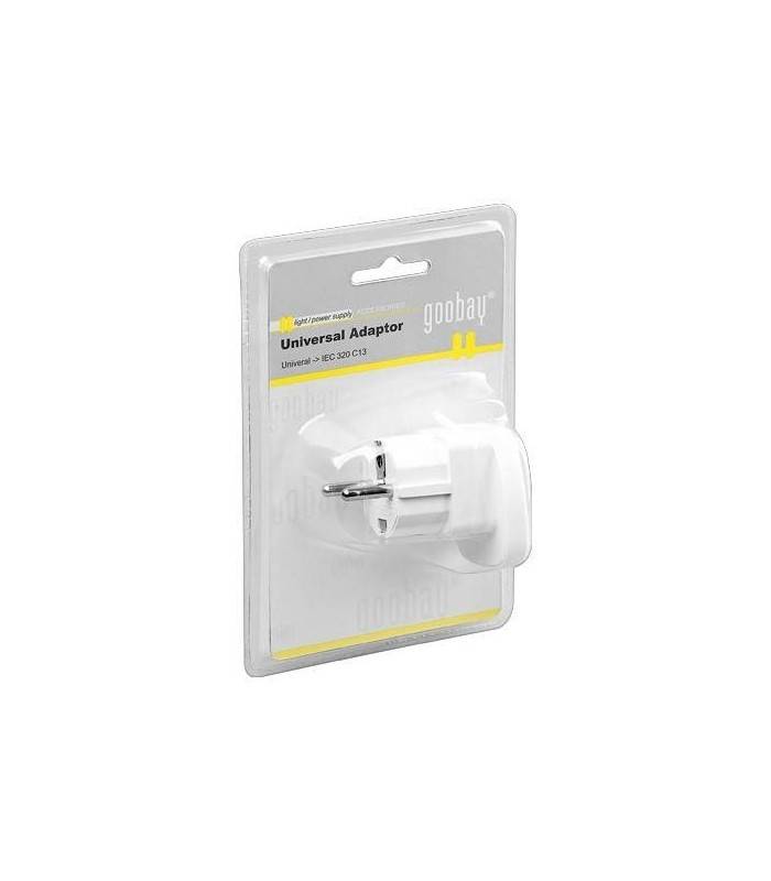 adaptor priza universal iec 320 c13 goobay 2