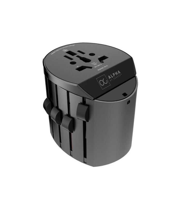 Adaptor priza universal Skross Alpha 1.1041 Australia China Marea Britanie SUA Japonia Elvetia Italia Brazilia