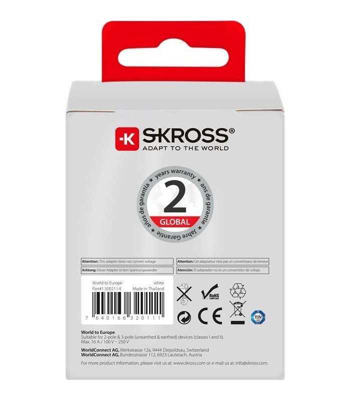 adaptor priza universal world eu skross 1500211 e 4