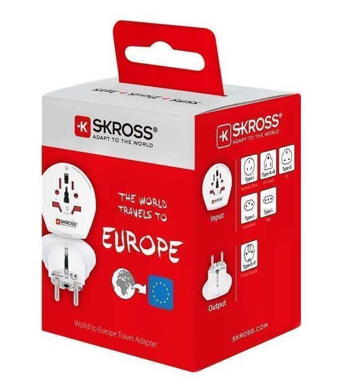 adaptor priza universal world eu skross 1500211 e 5