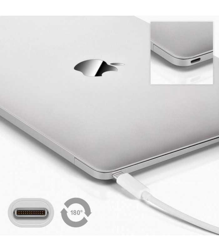 adaptor retea gigabit 10 100 1000mbs rj45 mama usb c tata 02m alb goobay 2