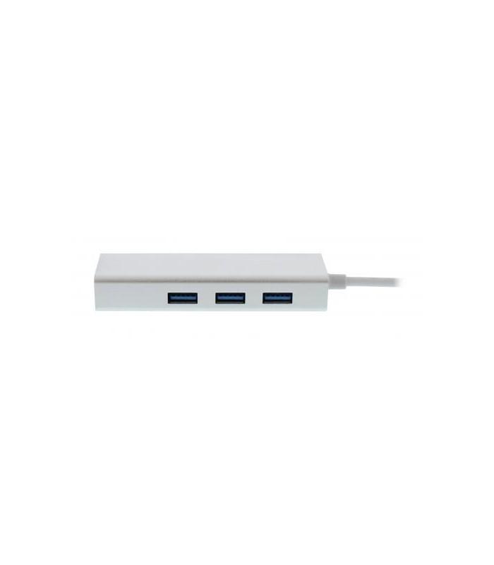 adaptor retea hub usb type c la gigabit ethernet si 3x usb30 well 2