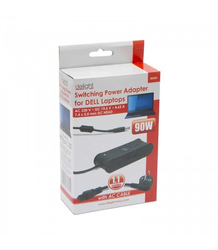 adaptor retea laptop dell 90w 195v 45a delight 2