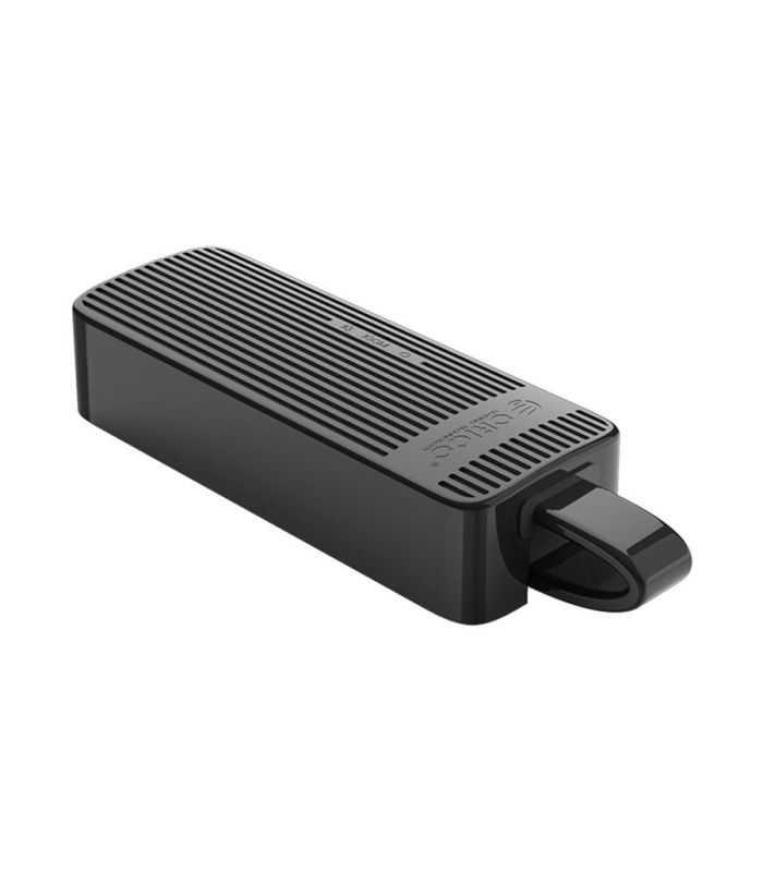 Adaptor Retea Usb Rj45 1000 100 10mbps Cablu 75cm Negru Orico Utk U3 Bk