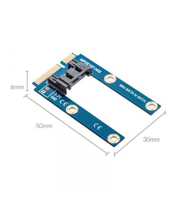 adaptor sata 7pin msata orico msts7pw 3