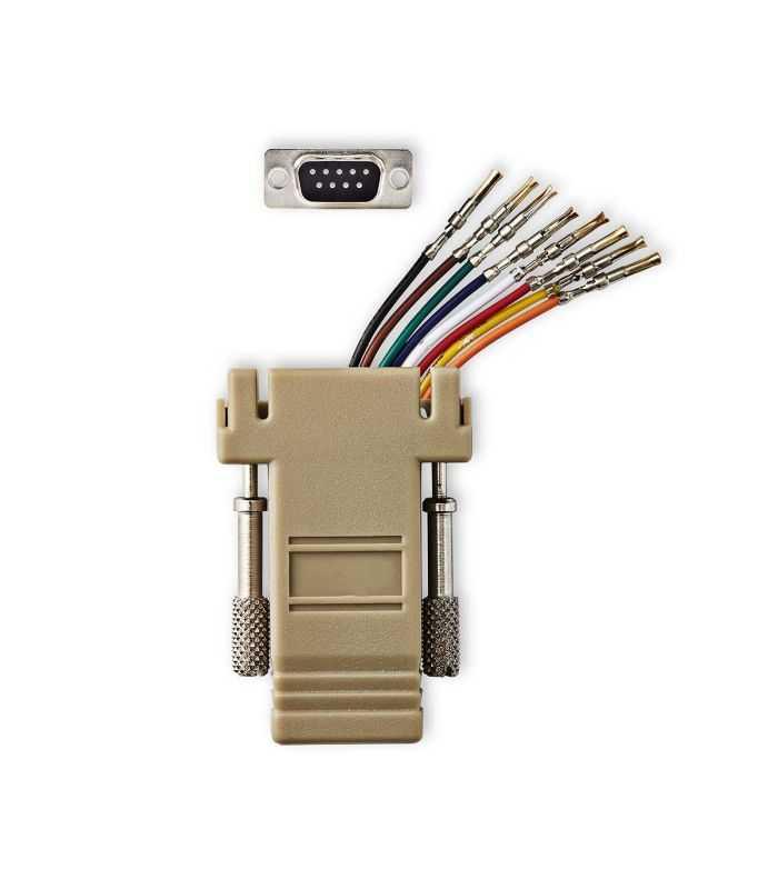 Adaptor serial D-SUB 9-Pini mama - RJ45 mama crem Nedis CCGB52820IV