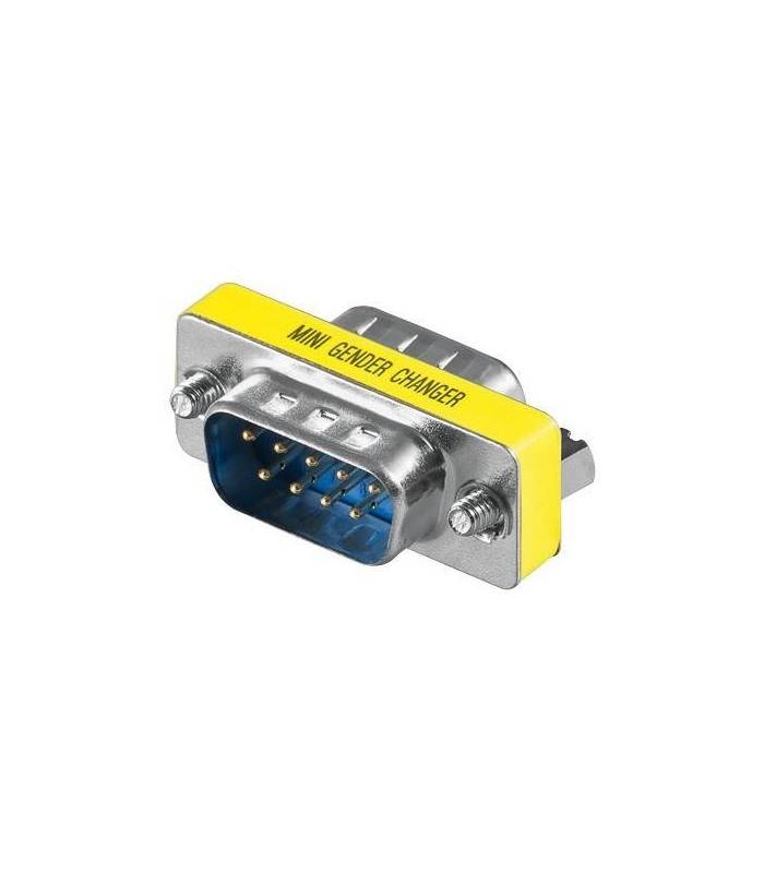 Adaptor serial RS232 DB9 tata-tata Goobay