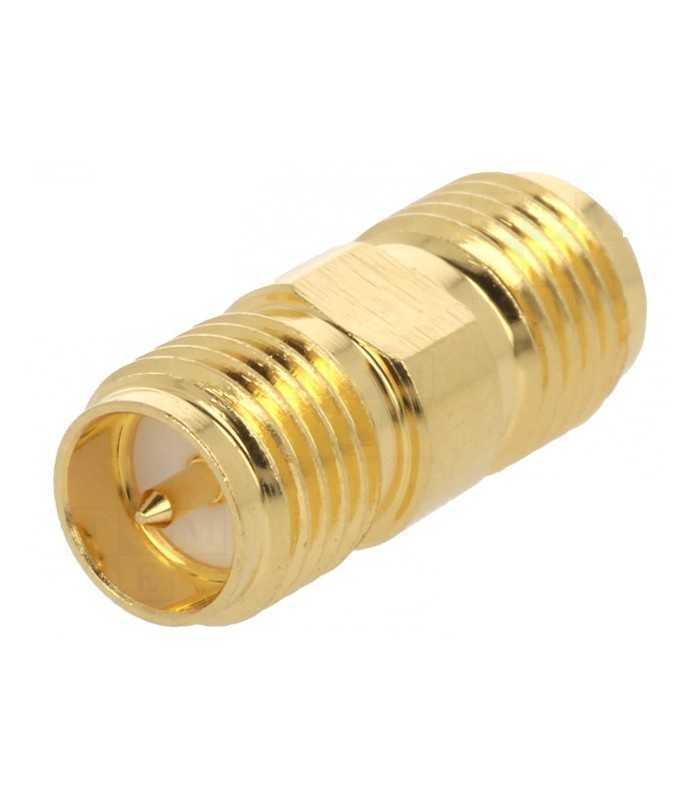 Adaptor SMA mama - RP-SMA tata reverse drept 50ohm teflon aurit AMPHENOL 132169RP