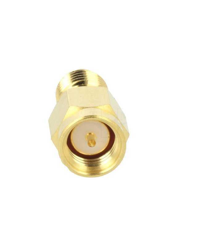 Adaptor SMA tata - RP-SMA tata reverse drept 50ohm teflon aurit AMPHENOL 132171RP