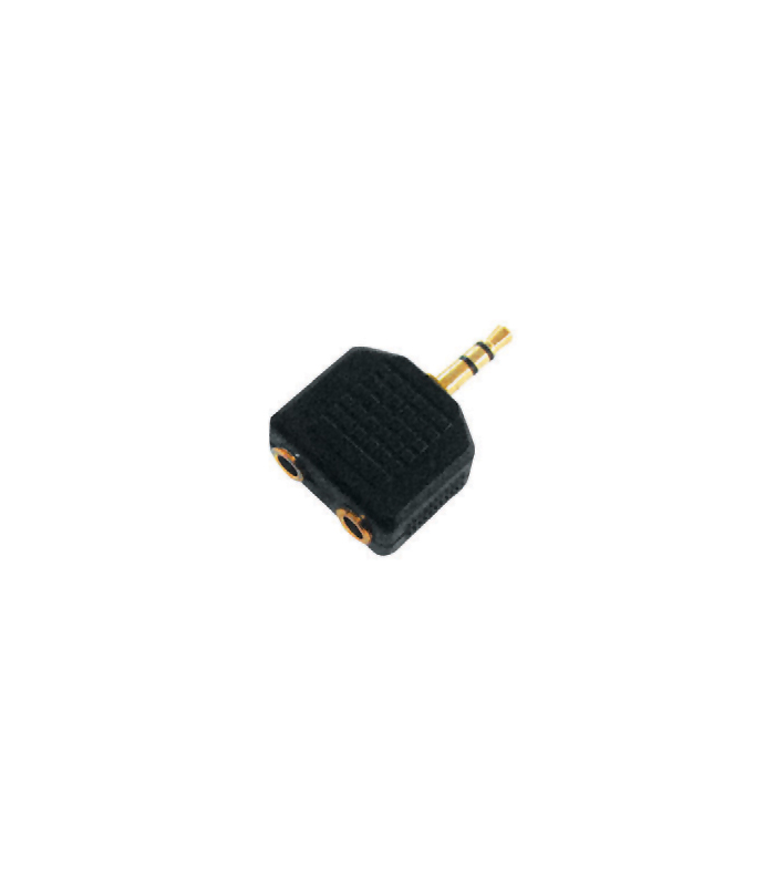 Adaptor stereo Jack 3.5 mm la 2x 3.5 mm mama