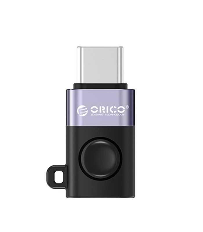 Adaptor Tata Usb Type C Mama Usb A Orico Wca Bk Negru Cu Gri 32x21x9mm
