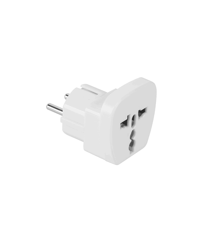 Adaptor tensiune universal 16A alb