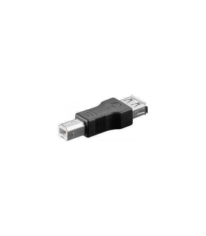 Adaptor USB 2.0 A mama - USB B tata Goobay