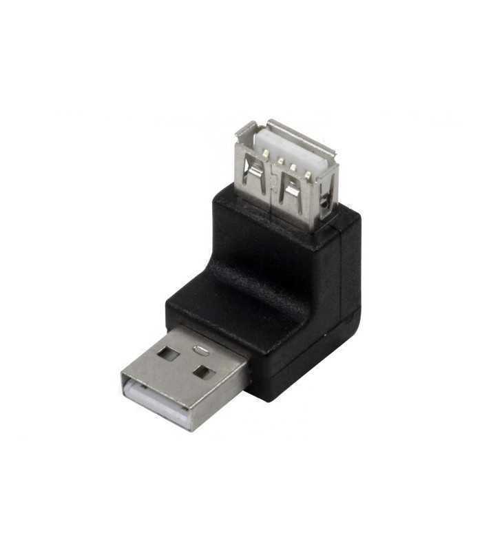 adaptor usb 20 a mufa tata usb a soclu mama in unghi logilink 1