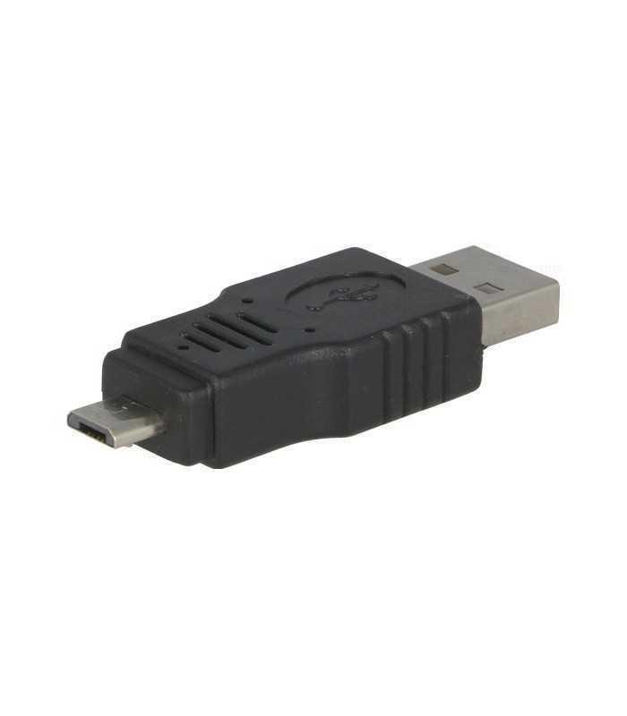 Adaptor USB 2.0 USB A tata - mufa tata USB B micro mufa nichelat VCOM CA416-PB