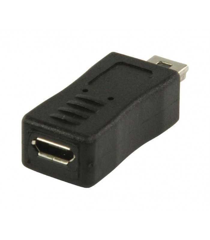 adaptor usb 20 usb micro usb b mama mini usb 5 pini tata valueline 1