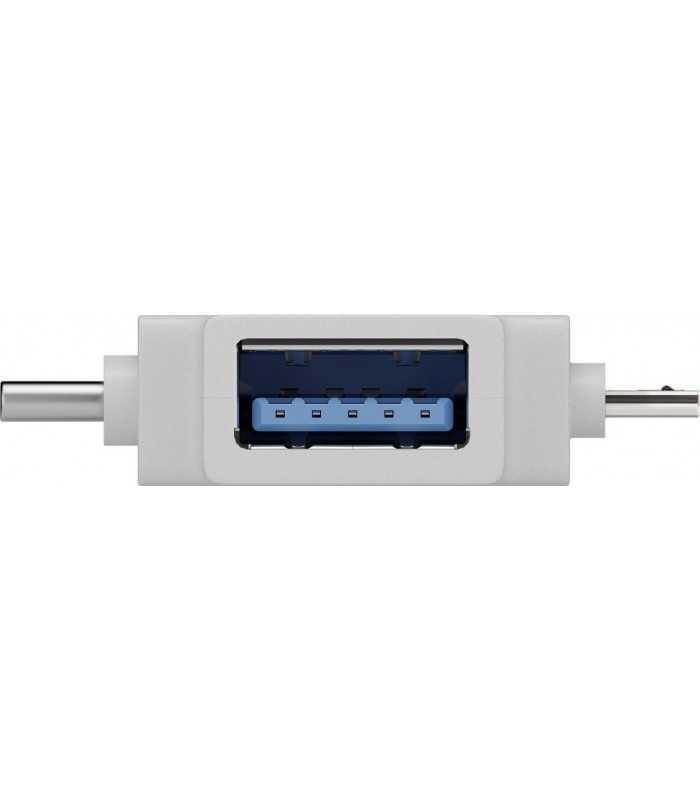 adaptor usb 30 a mama la tata micro usb usb type c tata alb goobay 1
