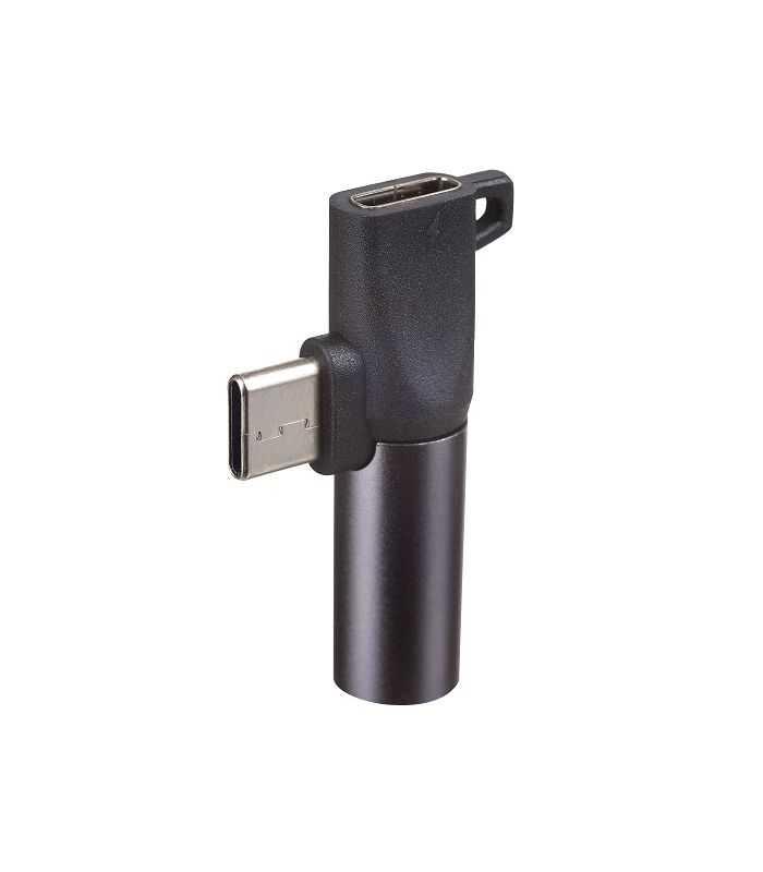 Adaptor Usb 30 Jack 35 Mm Mama Usb Type C Mama Alimentare La Usb Type C Mufa Akyga Ak Ad 62