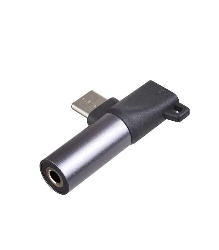 Adaptor Usb 30 Jack 35 Mm Mama Usb Type C Mama Alimentare La Usb Type C Mufa Akyga Ak Ad 62