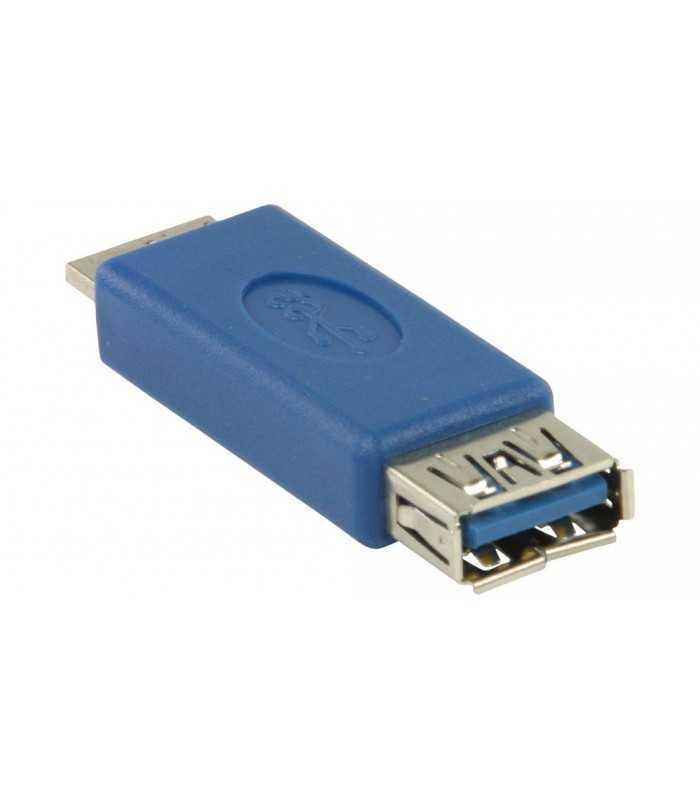 adaptor usb 30 micro usb b tata 30 usb a mama 30 albastru valueline 2