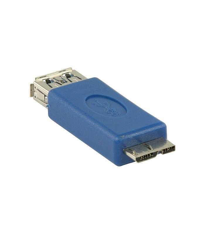 adaptor usb 30 micro usb b tata 30 usb a mama 30 albastru valueline 3