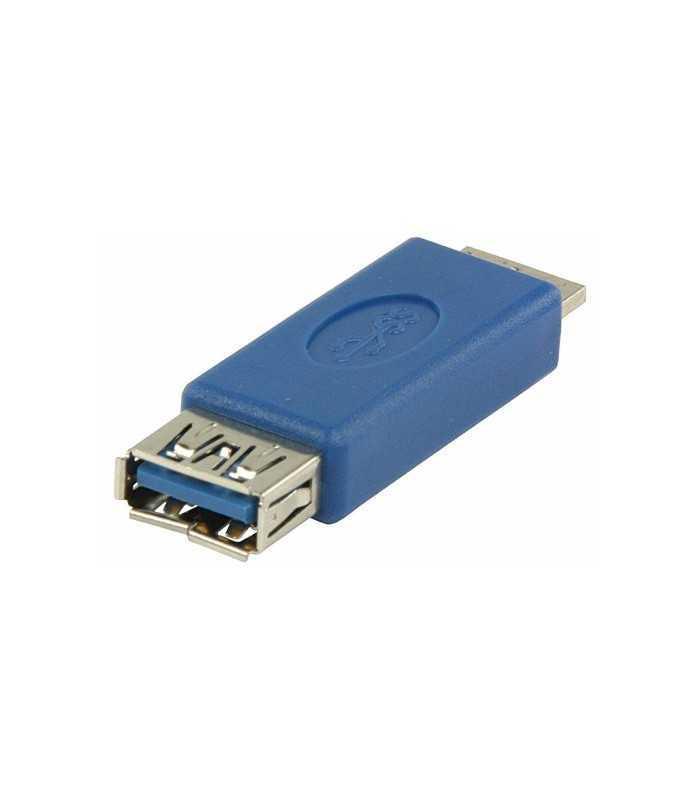 adaptor usb 30 micro usb b tata 30 usb a mama 30 albastru valueline 4