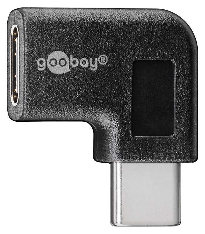 Adaptor Usb 31 Type C Type C 90 Grade 5gbps Potrivit Pentru Macbook Goobay 45402