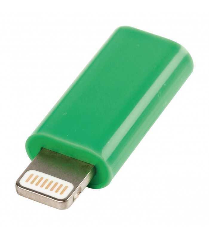 adaptor usb lightning tata micro usb mama verde valueline 2
