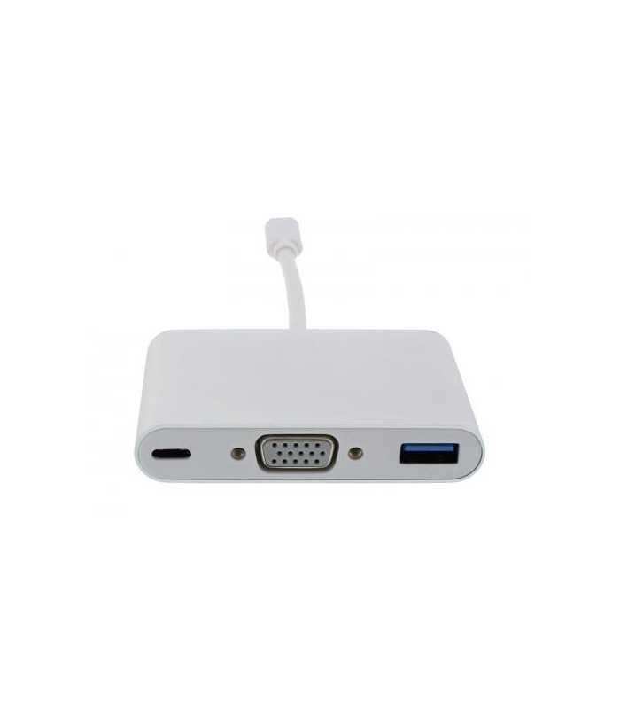 adaptor usb type c 31 vga usb30 usb c pd well 1