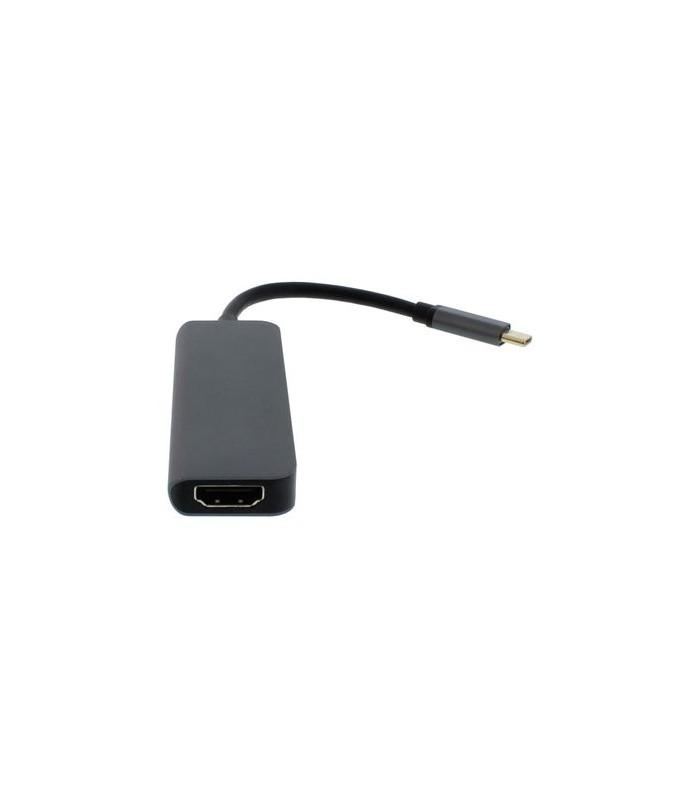 adaptor usb type c hdmi 4k 3x usb 30 usb type c pd 60w well 1