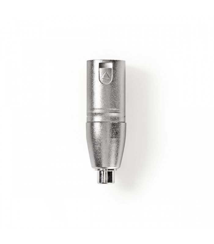 Adaptor XLR 3 pini tata - mama RCA 1buc metal NEDIS