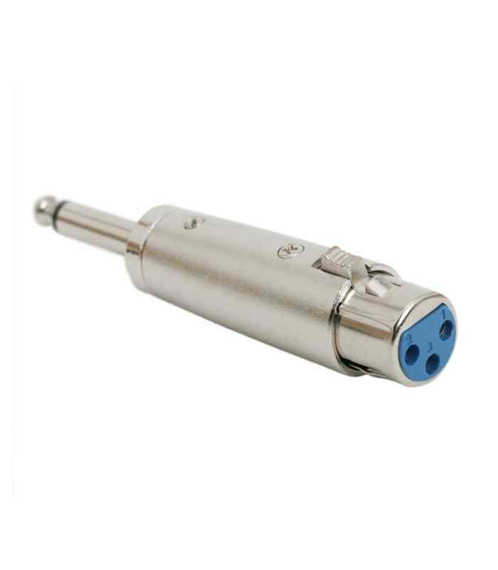 adaptor xlr jack soclu xlr 63 mm fisa jack mono 05208 1