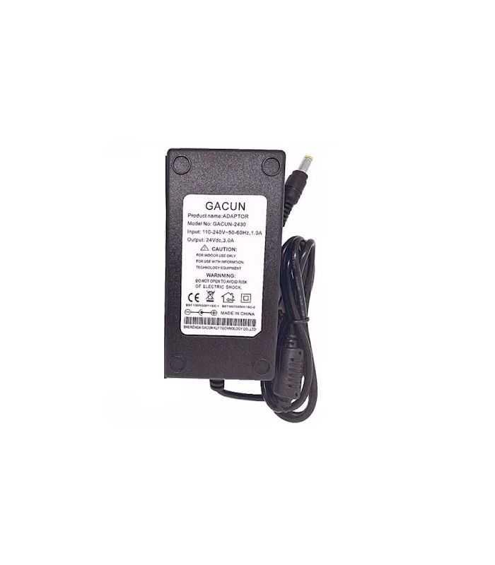 Alimentator 110-240V - 24V 3A 5.5x2.5mm fara cablu de alimentare inclus