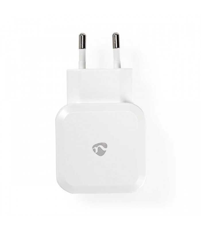 alimentator 110 240v usb x2 iesiri 42a alb nedis 2