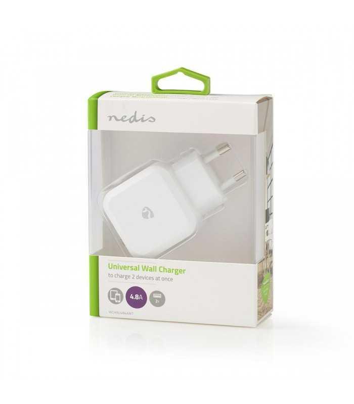 alimentator 110 240v usb x2 iesiri 42a alb nedis 3