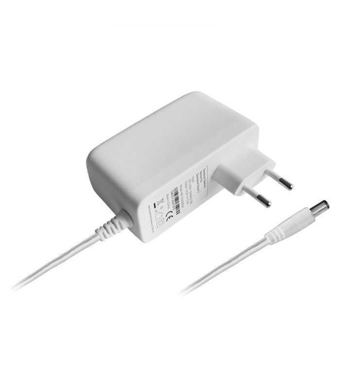Alimentator 12V-2.5A mufa 5.5x2.1 mm TIP B alb ALIM12V2.5ATB