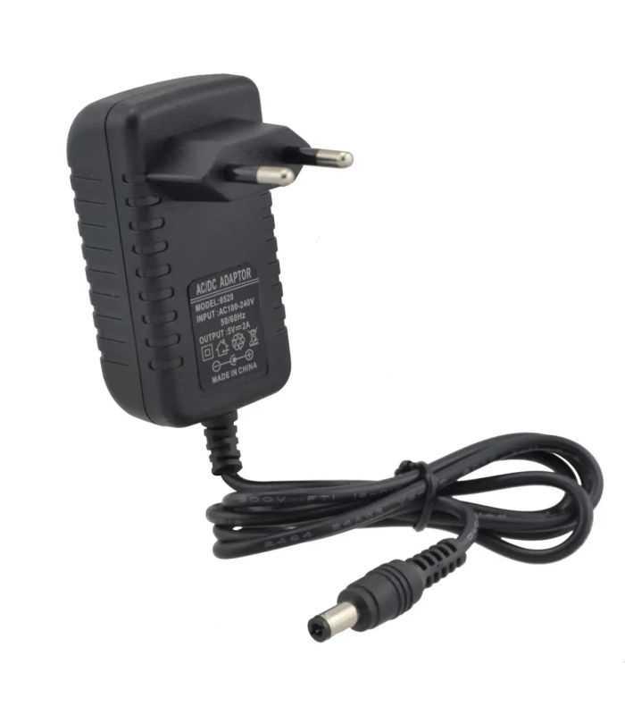 Alimentator 220V - 5V 2A 5.5x2.5mm negru